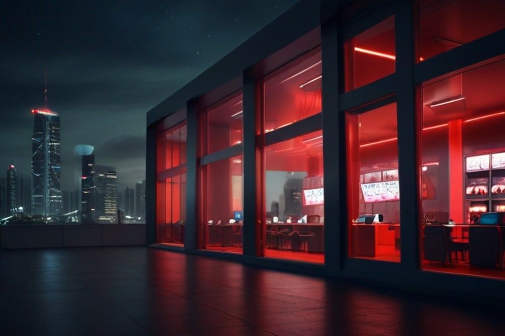 Virtual 3D office