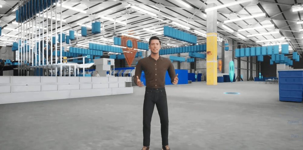 Virtual 3D metaverse showroom project 1 by NeoxEntertainment