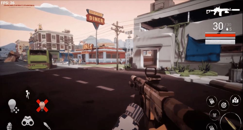 Unreal Engine game project 4 by NeoxEntertainment — screenshot from our portfolio
